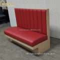 Samt-Restaurant Bar Booth Sofa Loveseat